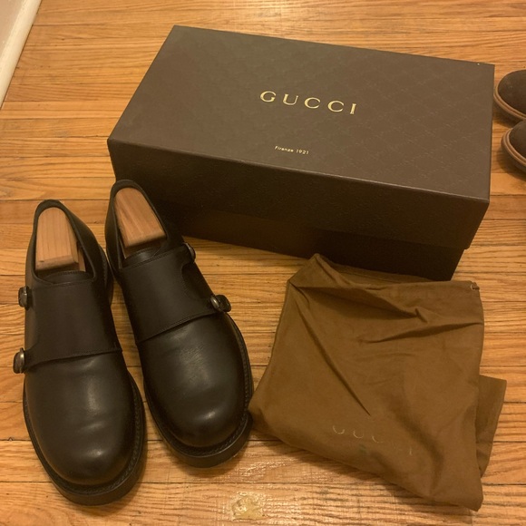 Gucci monk strap men’s dress shoes - Picture 8 of 8